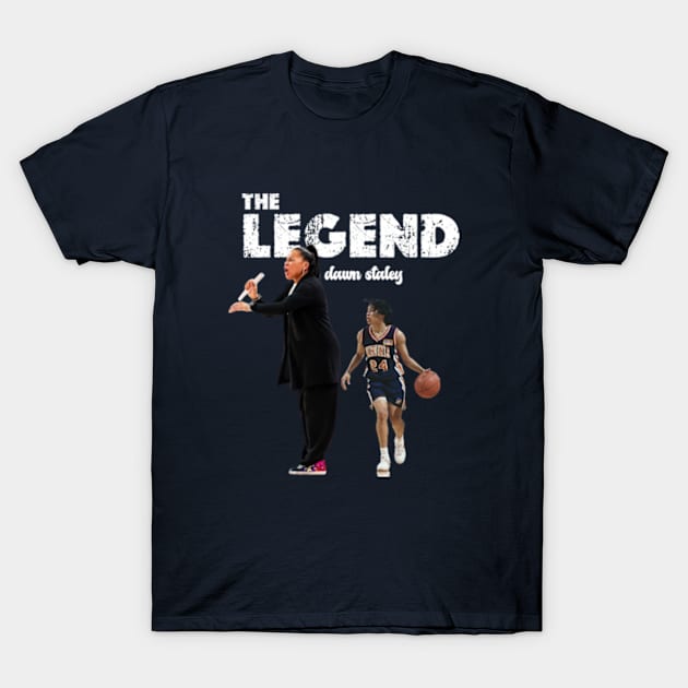 The  Legend dawn staley coach  gift basketball women T-Shirt by graphicaesthetic ✅